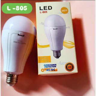 لامپ شارژی سرپیچ دار مدل L-805 توان خروجی: 20 وات