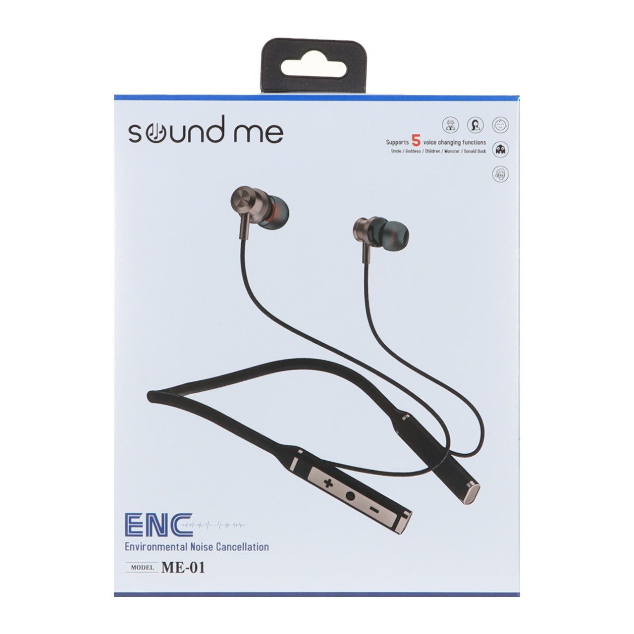 هندزفری بلوتوثی دور گردنی sound me مدل me-01