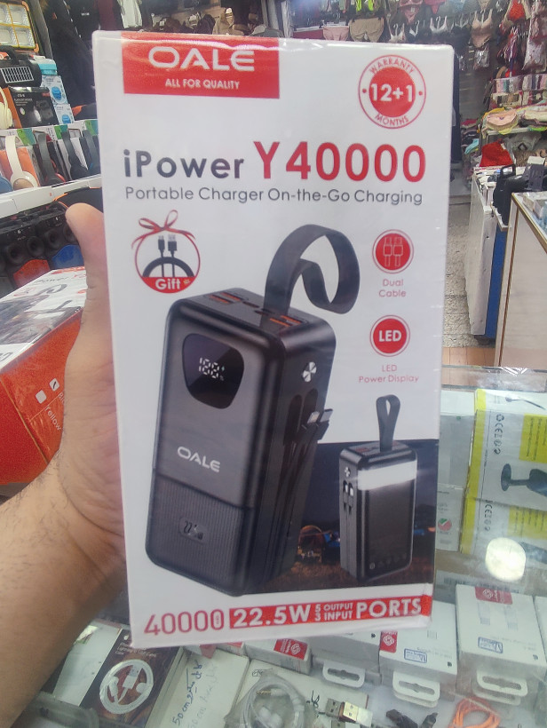 پاوربانک اورجینال 40000mah برندOALE
